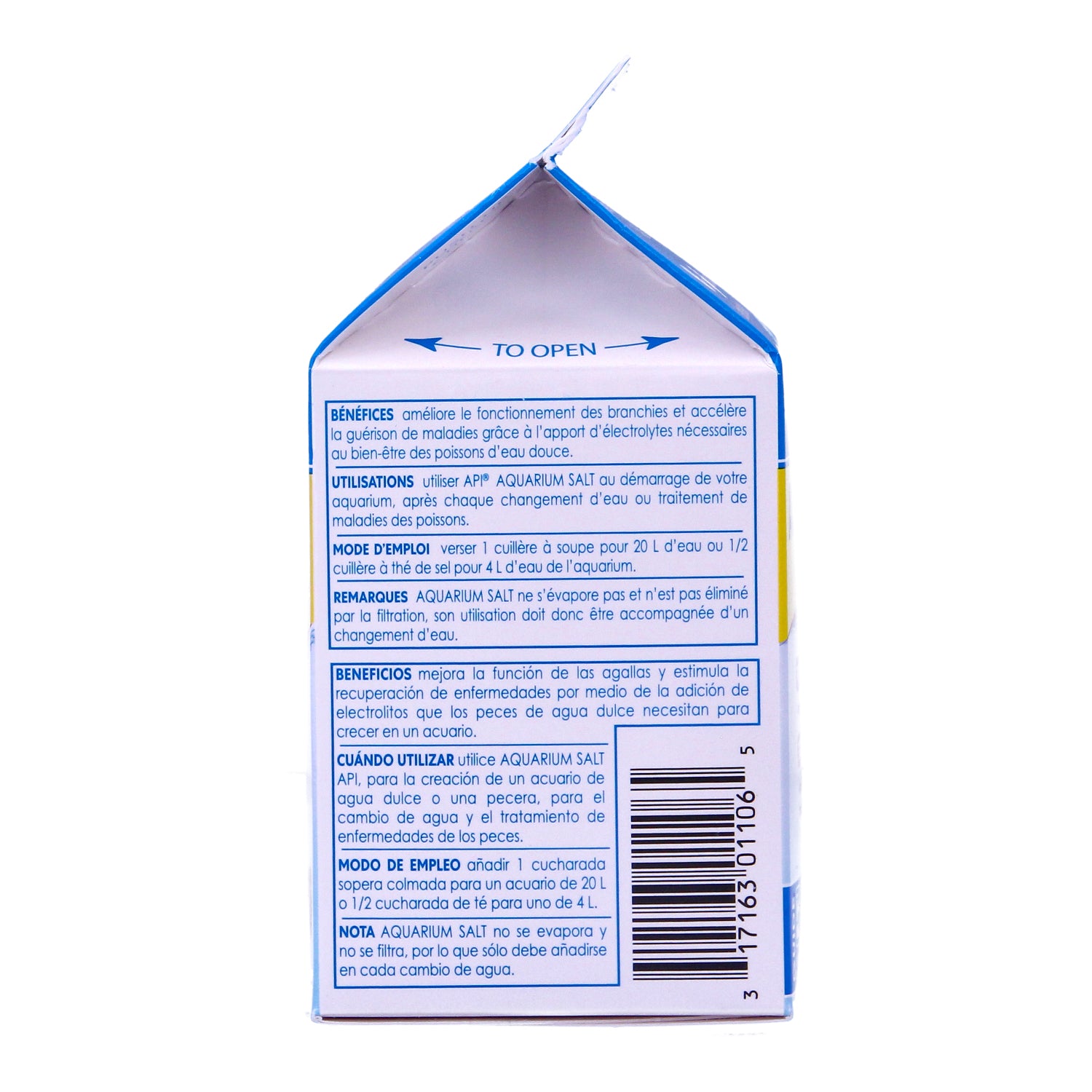 API Aquarium Salt Helath Promoting & Stress Reducing