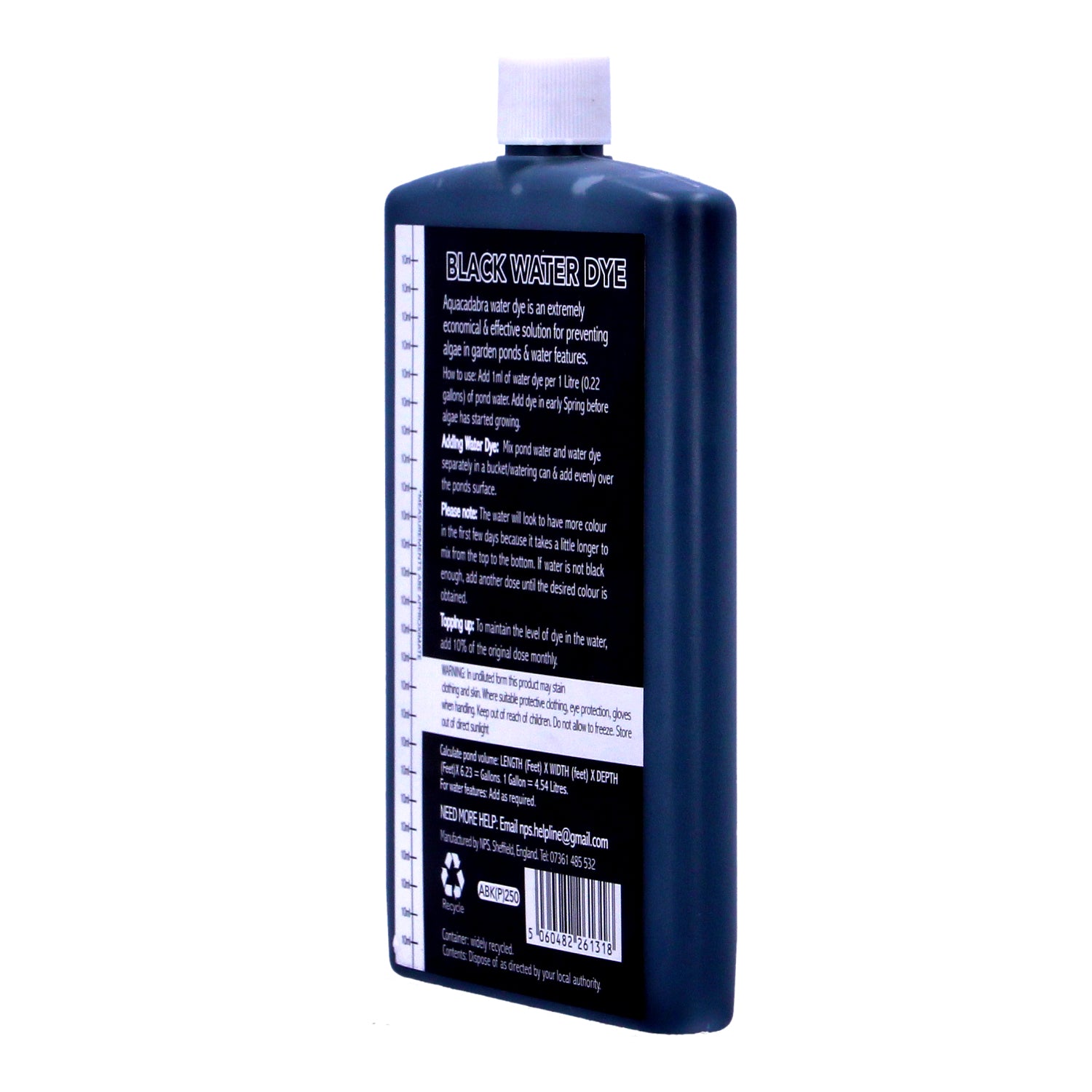 Aquacadabra Vanquish Pond Water Feature Dye Black