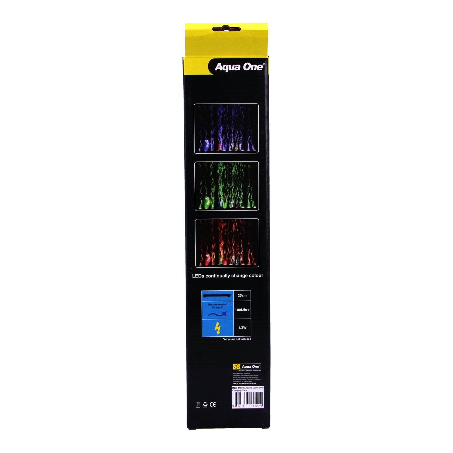 Air Bubble Wall With Colour Change Led - 25cm