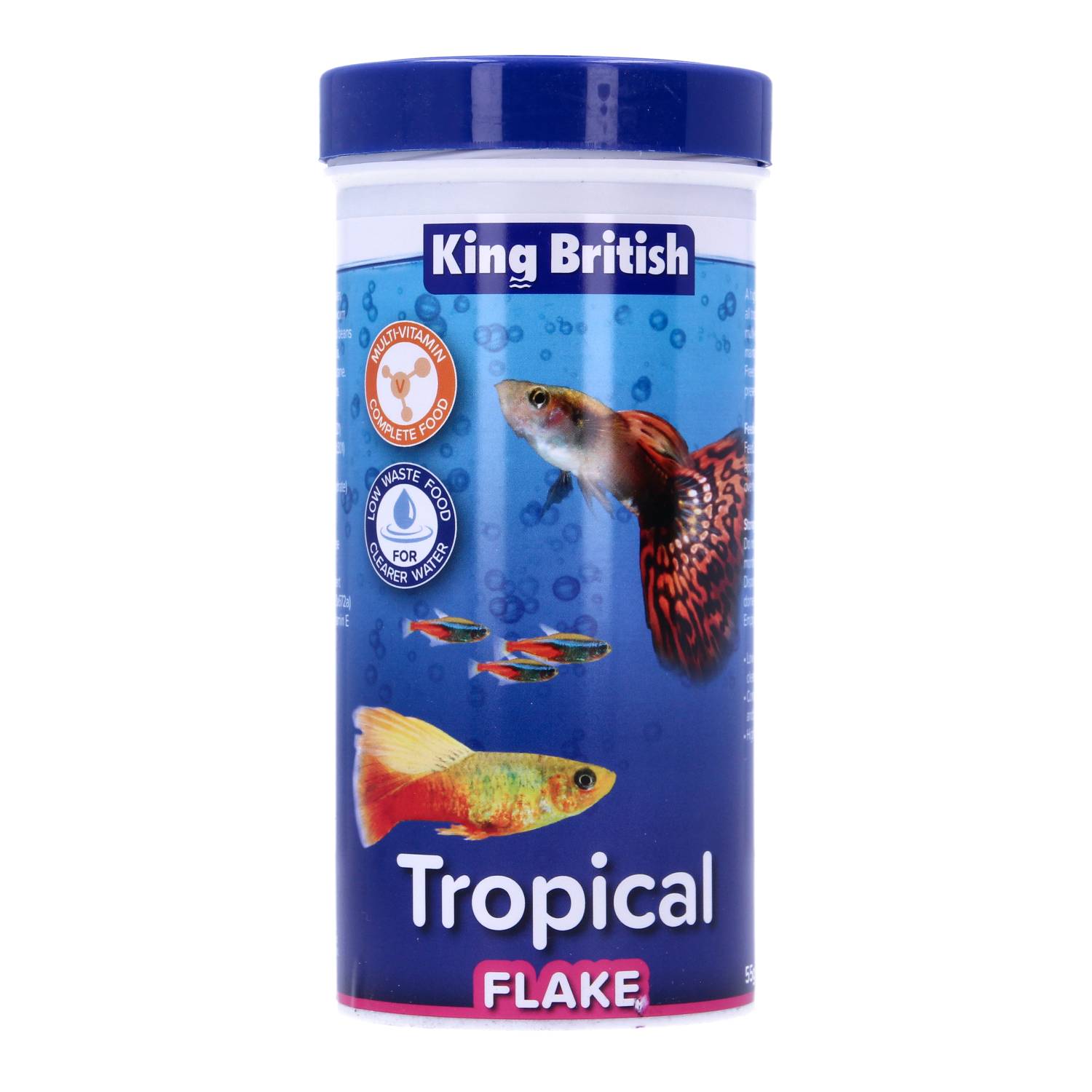 King British Tropical Fish Flakes