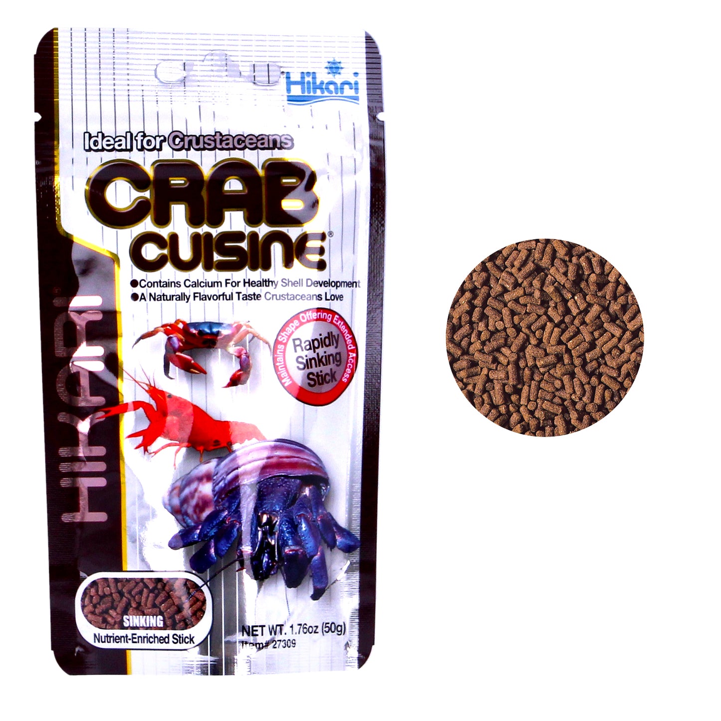 Hikari Crab Cuisine 50g Crustacean Food