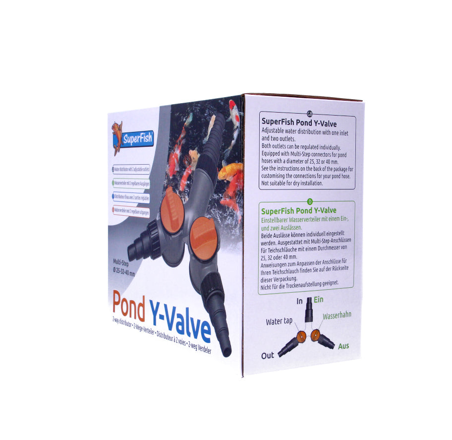 Superfish Adjustable Pond Y-Valve