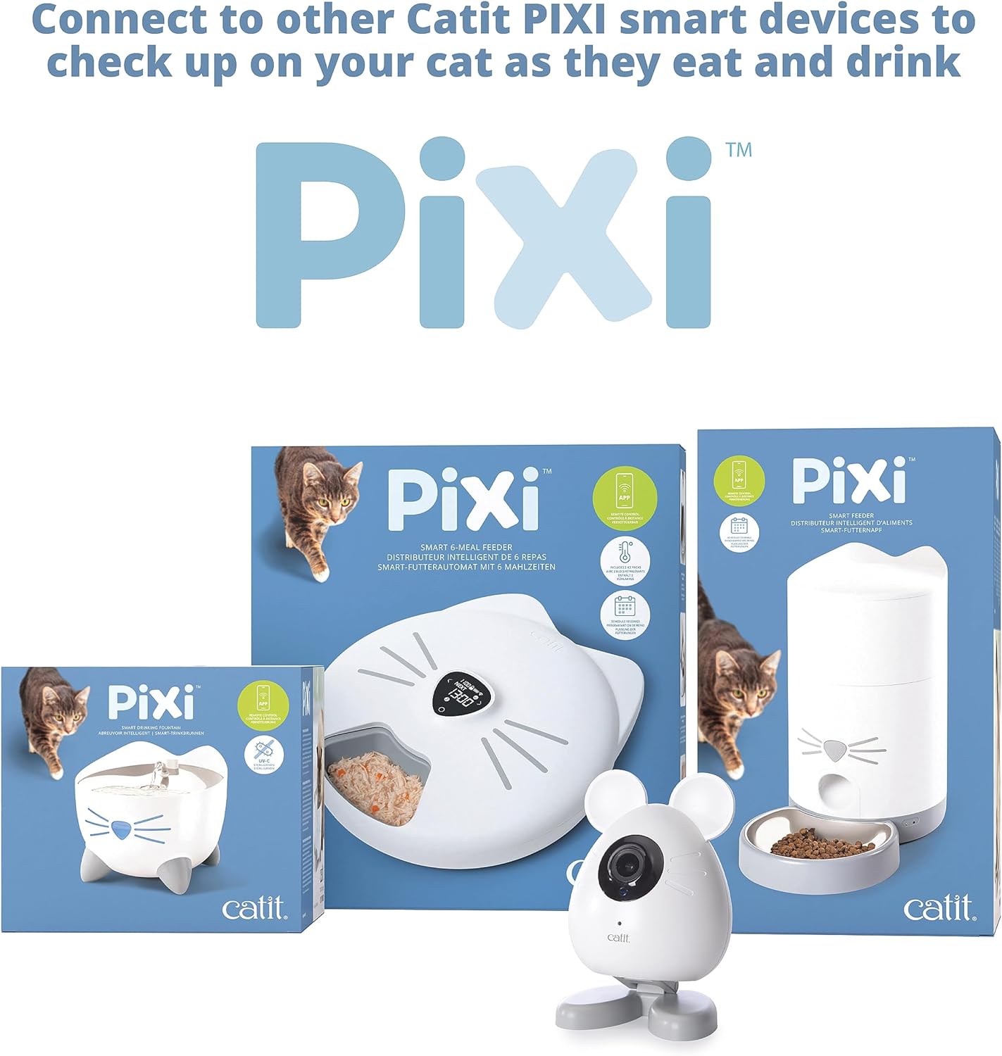 Catit Pixi Smart Mouse HD Camera