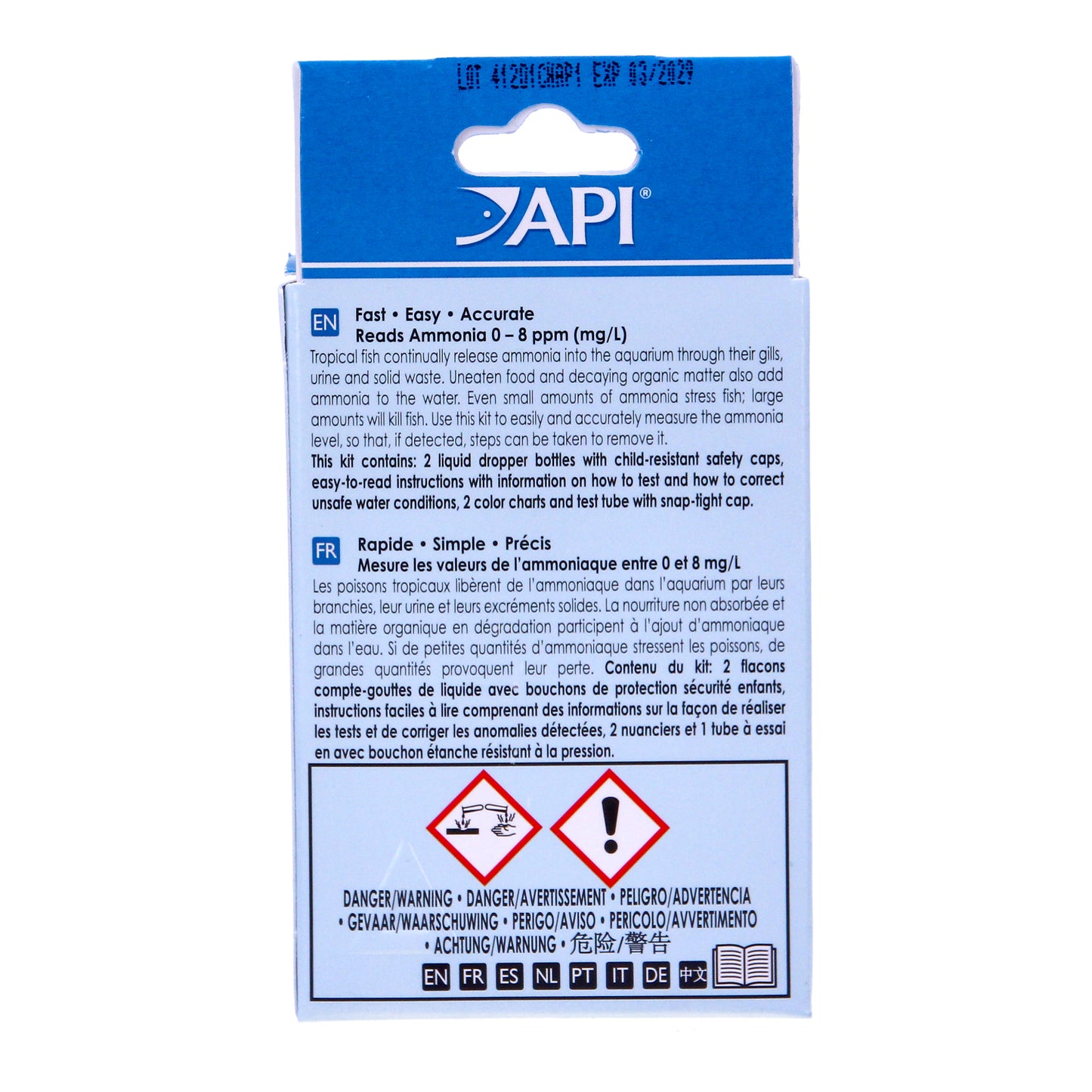 API Ammonia Test Kit