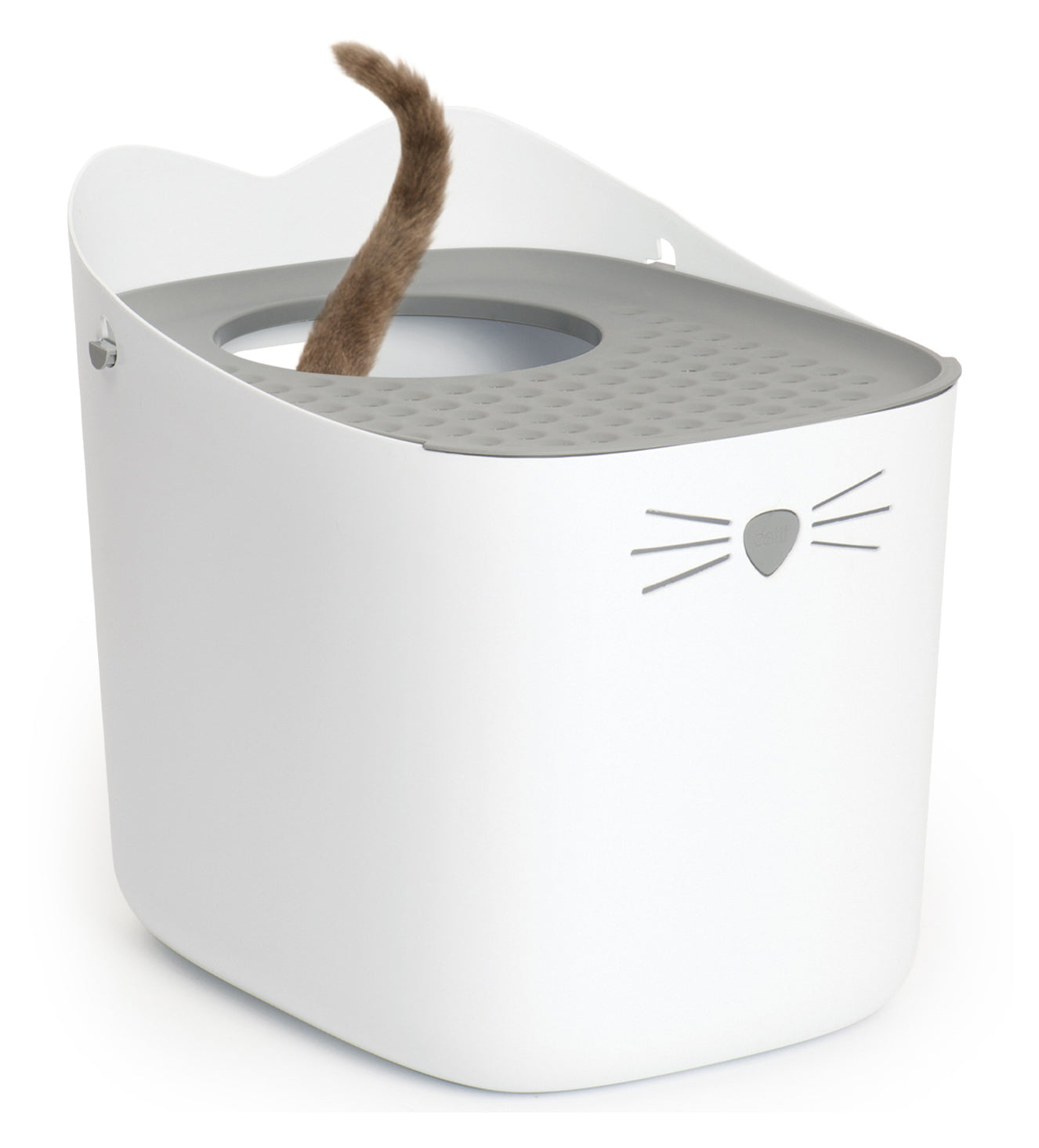 Catit Pixi Top Entry Litter Box Grey