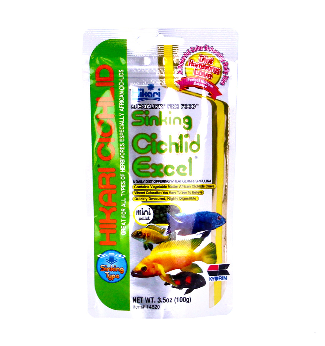 Hikari Cichlid Excel Sinking Mini Pellets