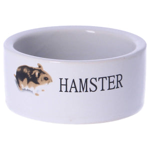 Lazy Bones Porcelain Hamster Bowl