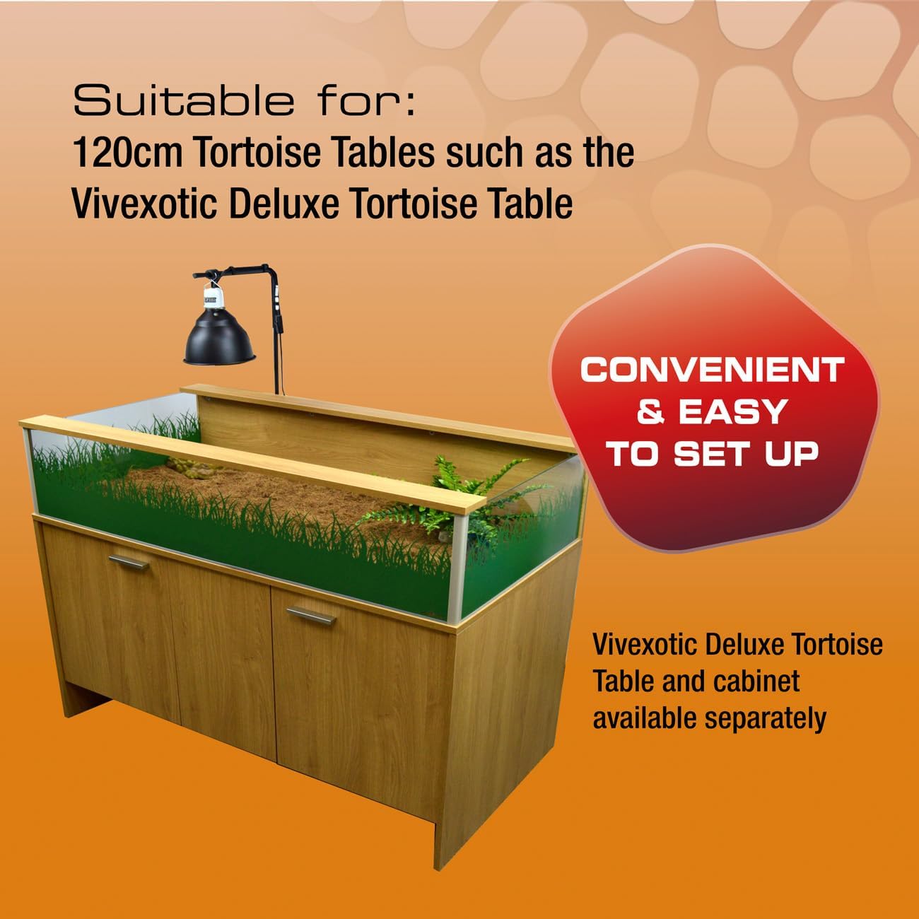 Exo Terra Tortoise Accessory Starter Kit with Heating, UVB, Substrate & Dishes