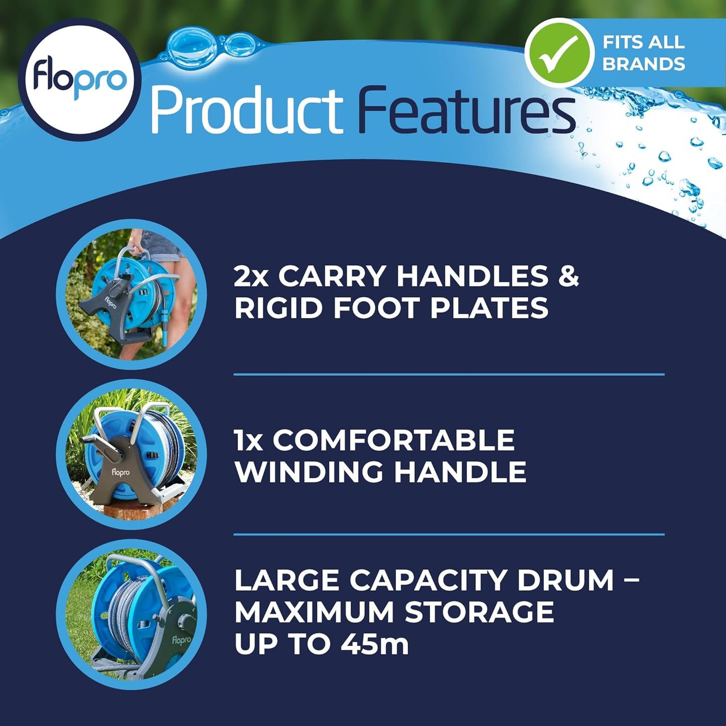 Flopro EasyReel Complete Everyday Hose Set 20m