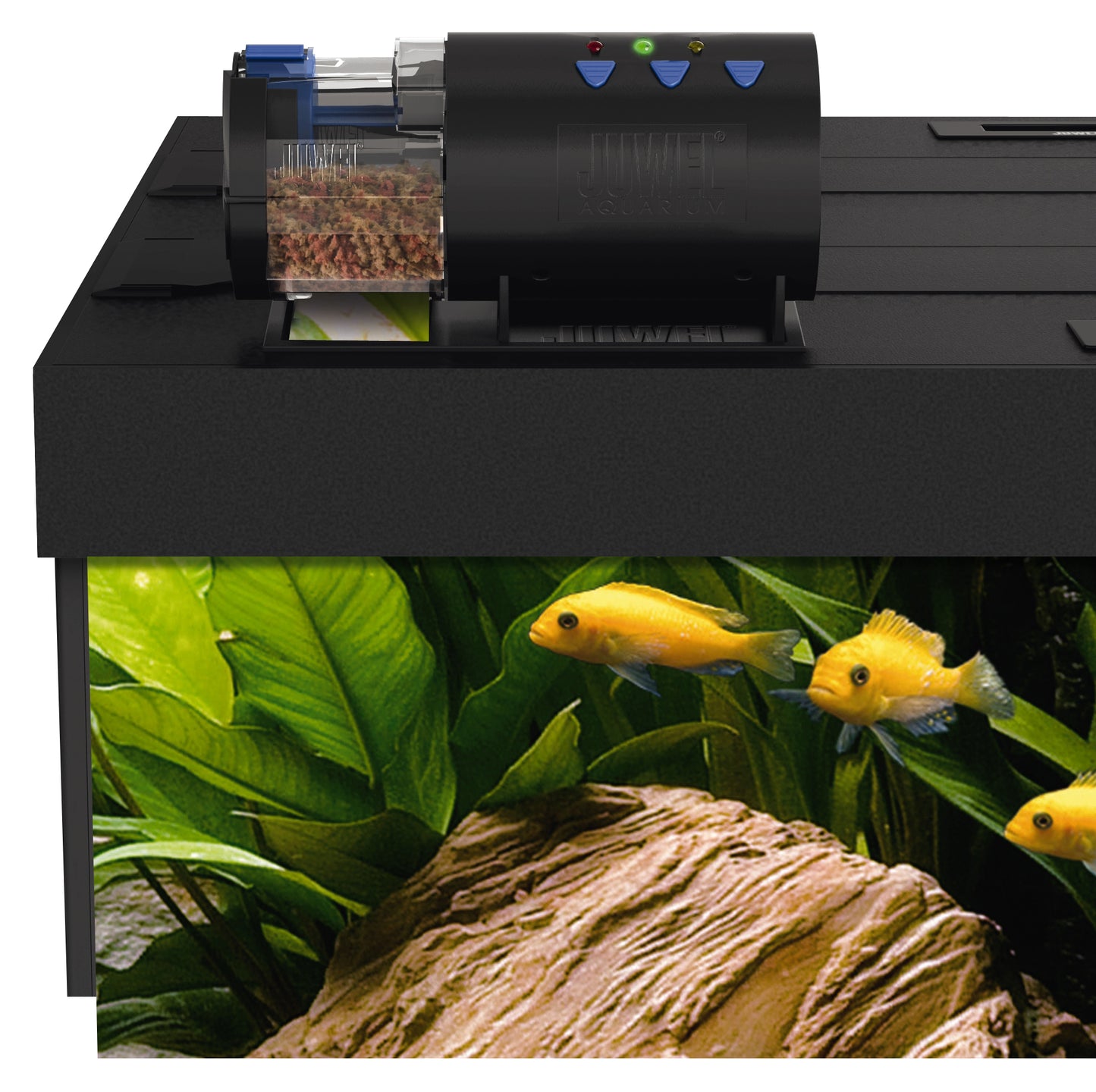 Juwel Automatic Fish Feeder Aquarium Auto Feeder Battery Tested Working