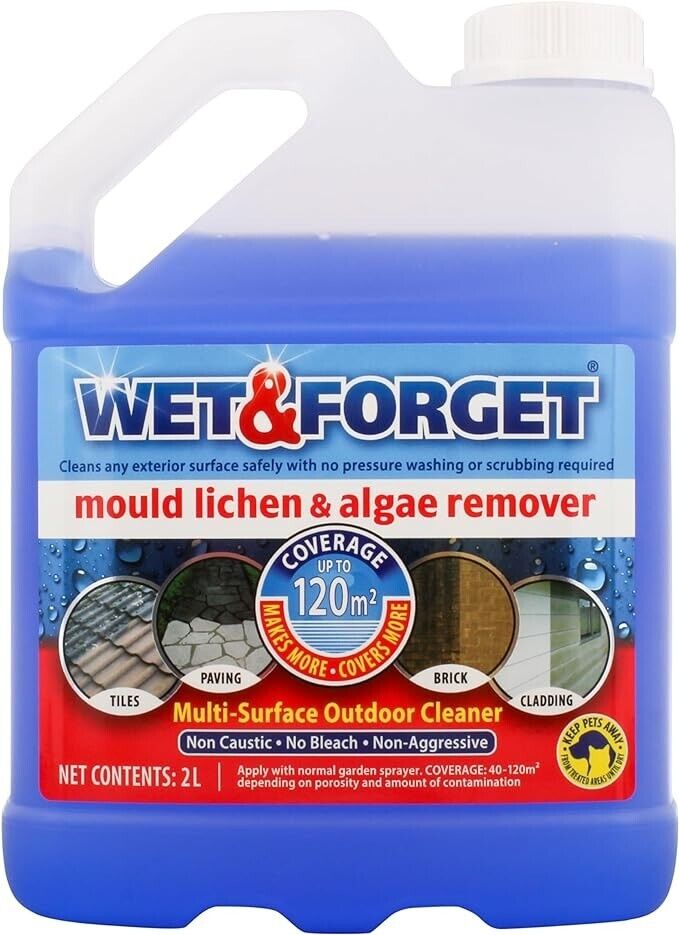 Wet & Forget Multi Surface Mould ,Moss ,Lichen & Algae Remover