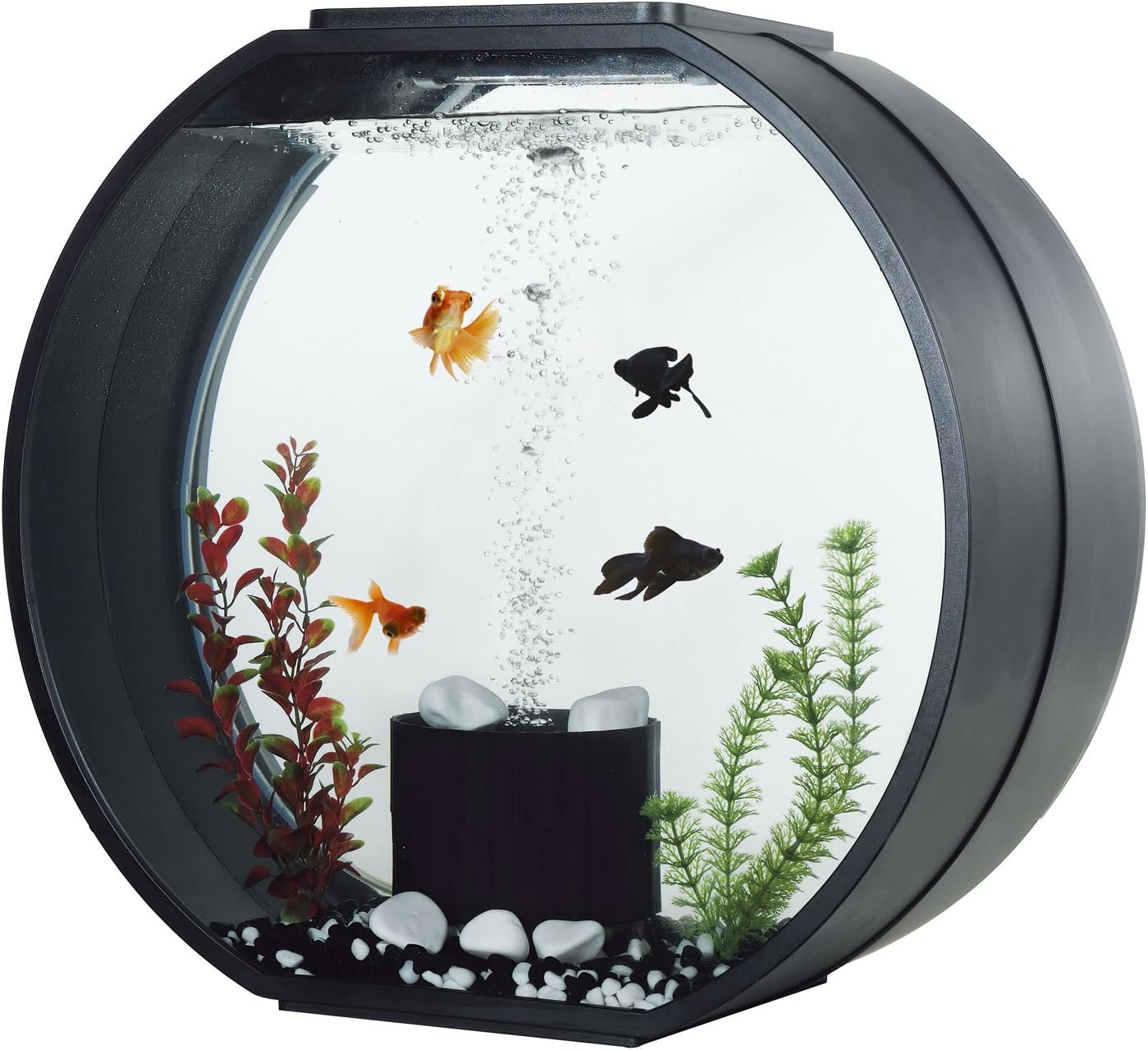 AA Deco 20L Aquarium Black