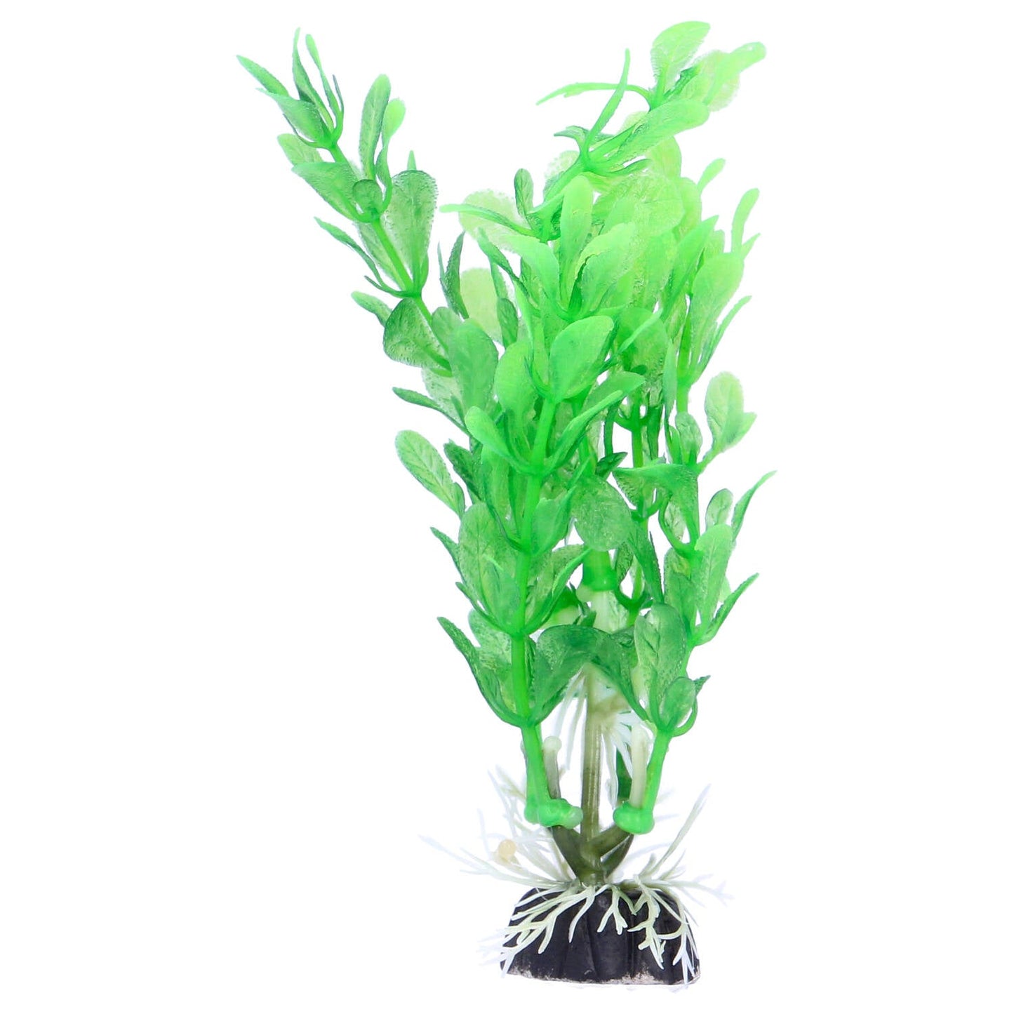 Green Plastic Aquarium Decoration Plants 10cm (Pack of 6) (Reward)