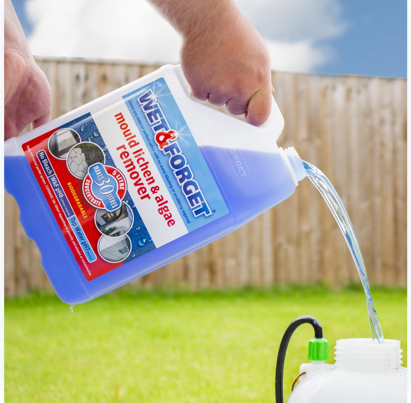 Wet & Forget Multi Surface Mould ,Moss ,Lichen & Algae Remover