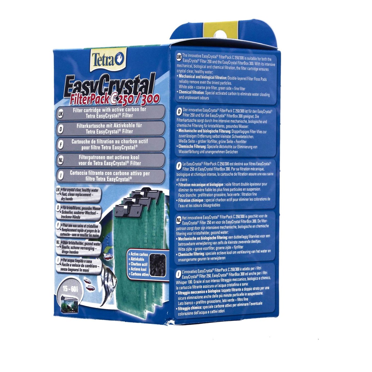 Tetra EasyCrystal Carbon Filter Media C 250/300