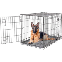 Dogit 2-Door Dog Crate, Black Wire Home