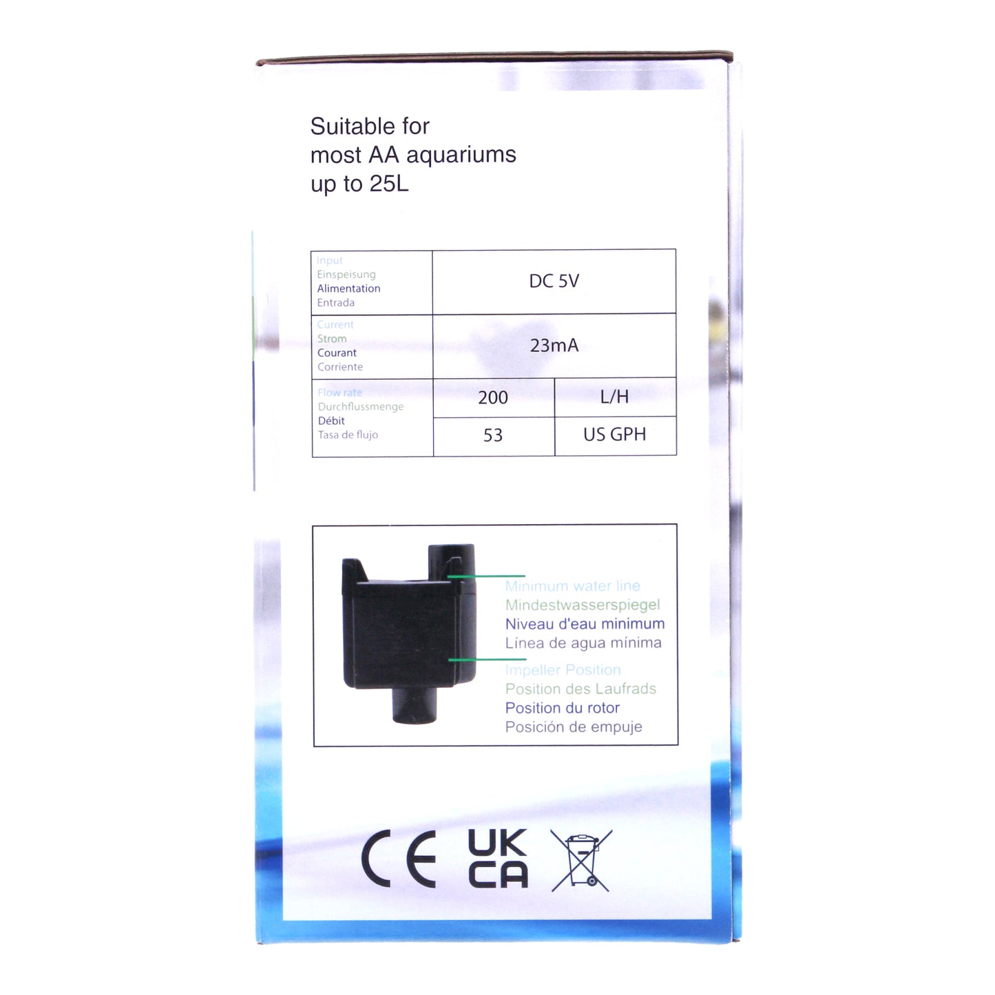 Deco Replacement Pump Black USB