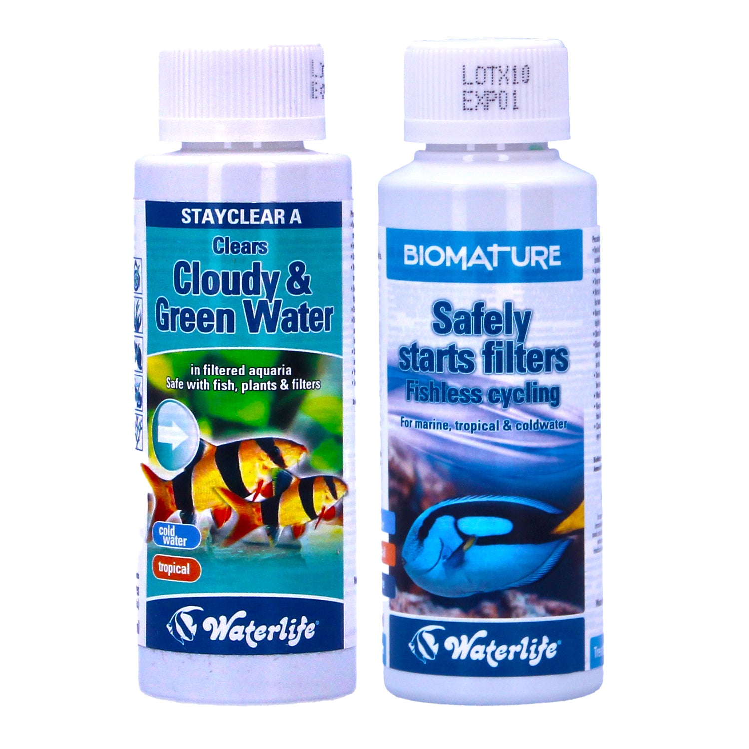 Waterlife Biomature & Stayclear 100ml Bundle