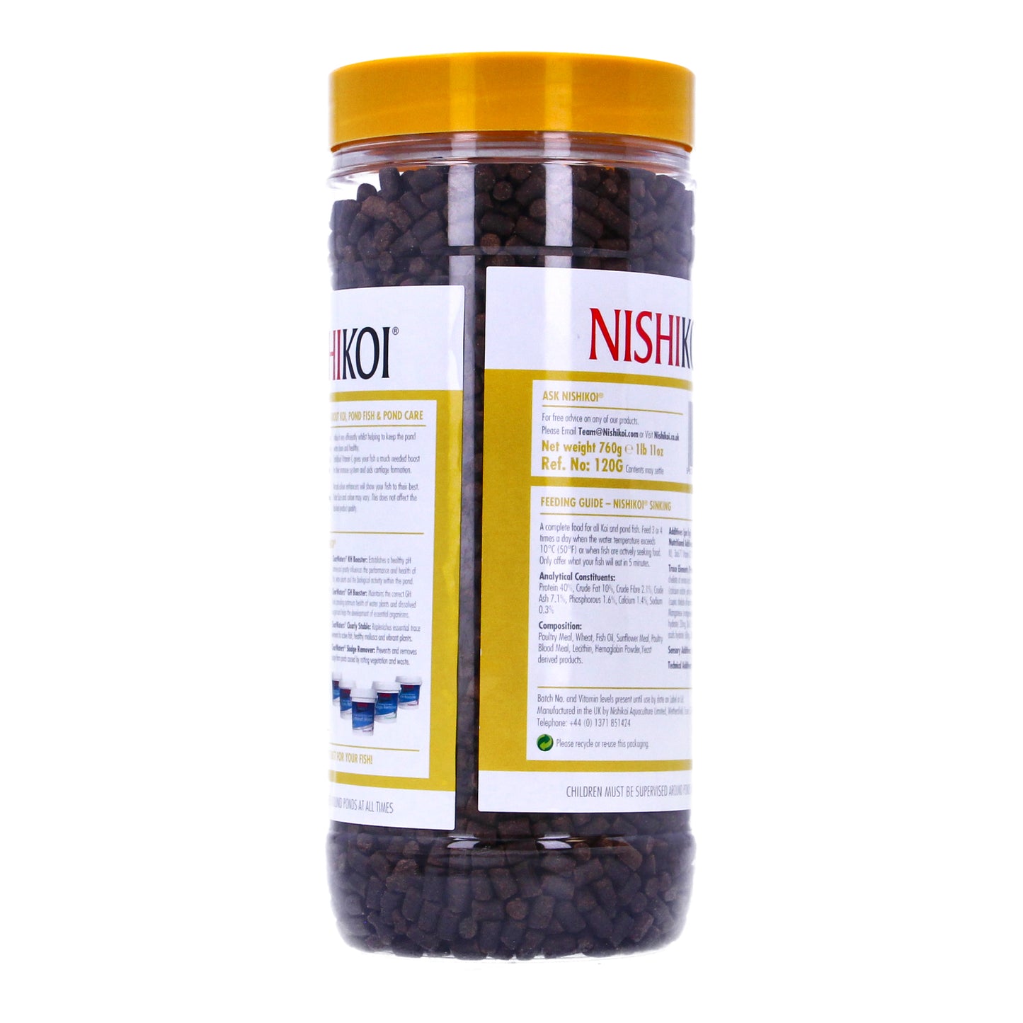 Nishikoi Small Sinking Pellets