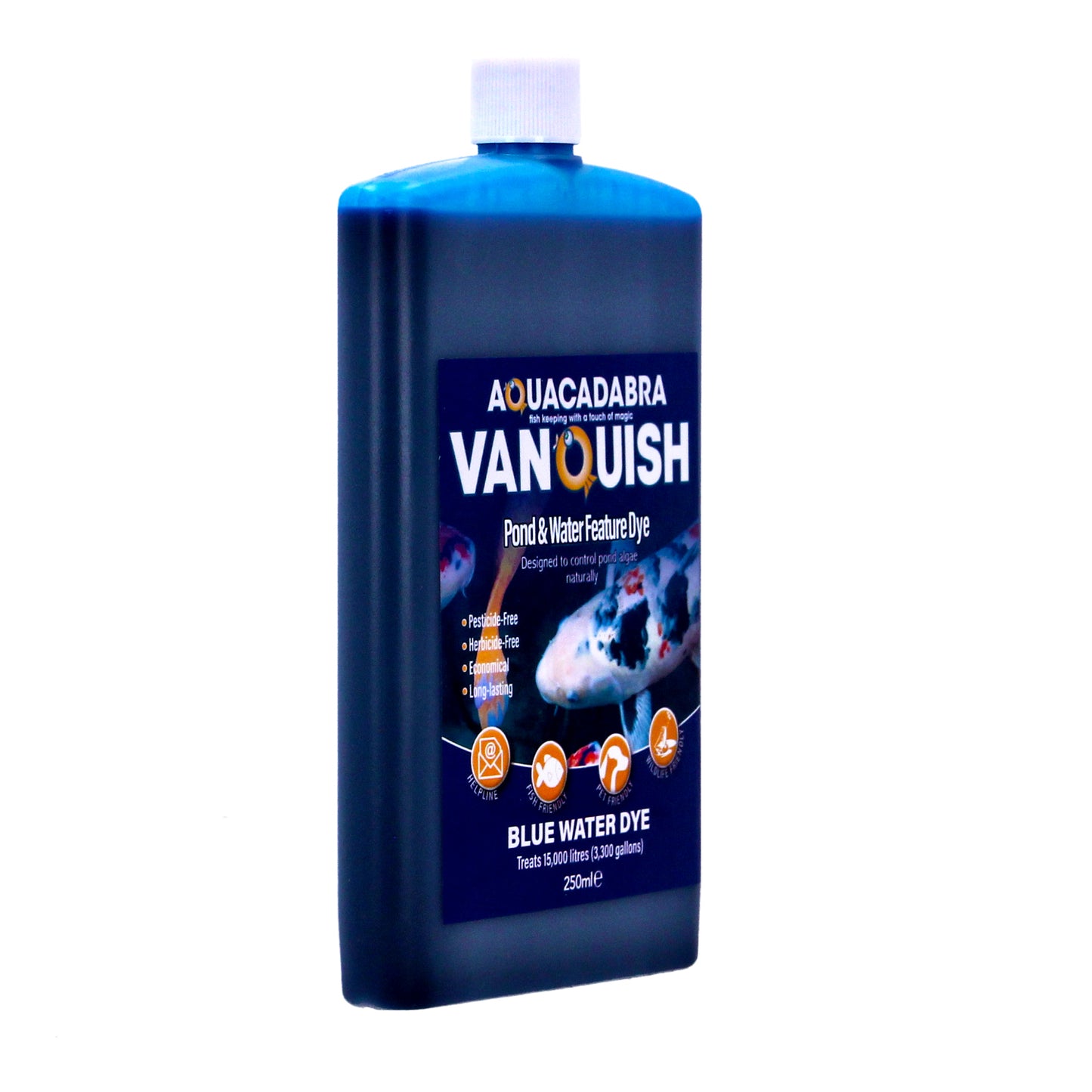 Aquacadabra Vanquish Pond Water Feature Dye Blue