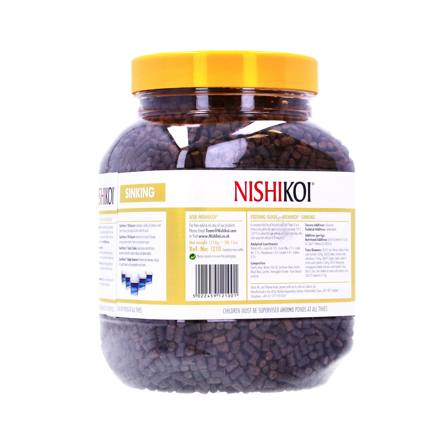 Nishikoi Small Sinking Pellets