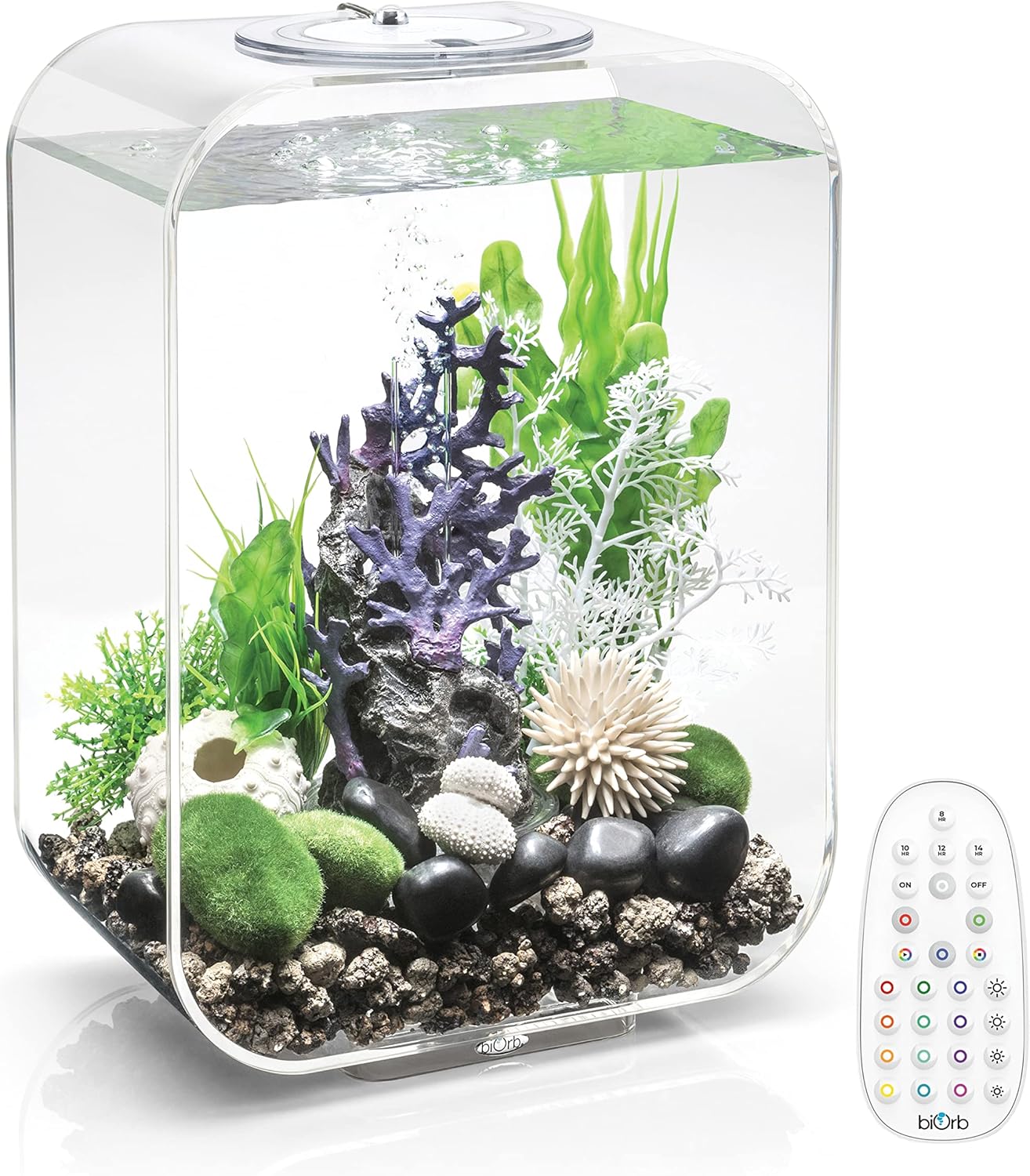 biOrb LIFE 15 Acrylic Aquarium Fish Tank with Remote Lighting