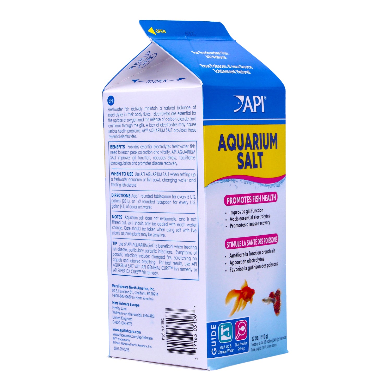 API Aquarium Salt Helath Promoting & Stress Reducing