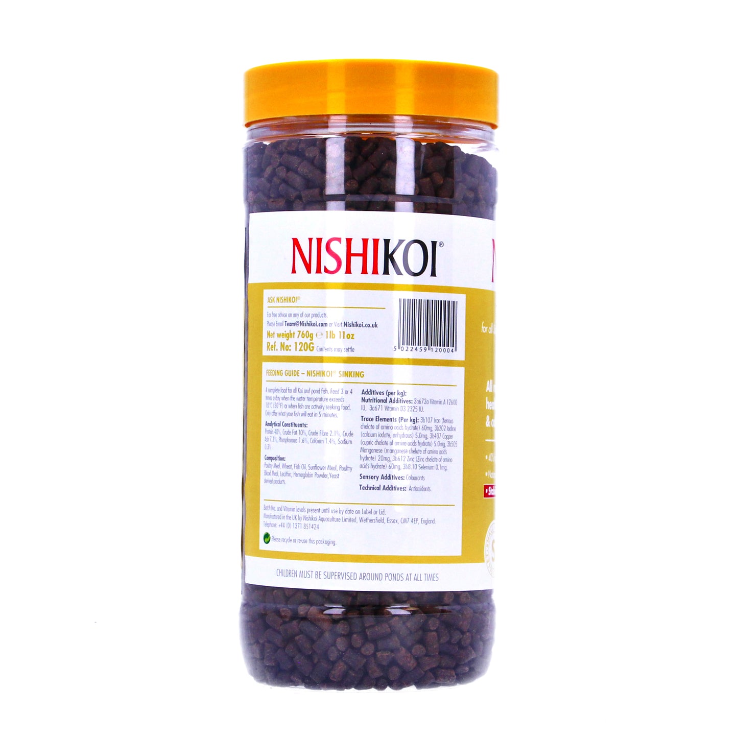 Nishikoi Small Sinking Pellets