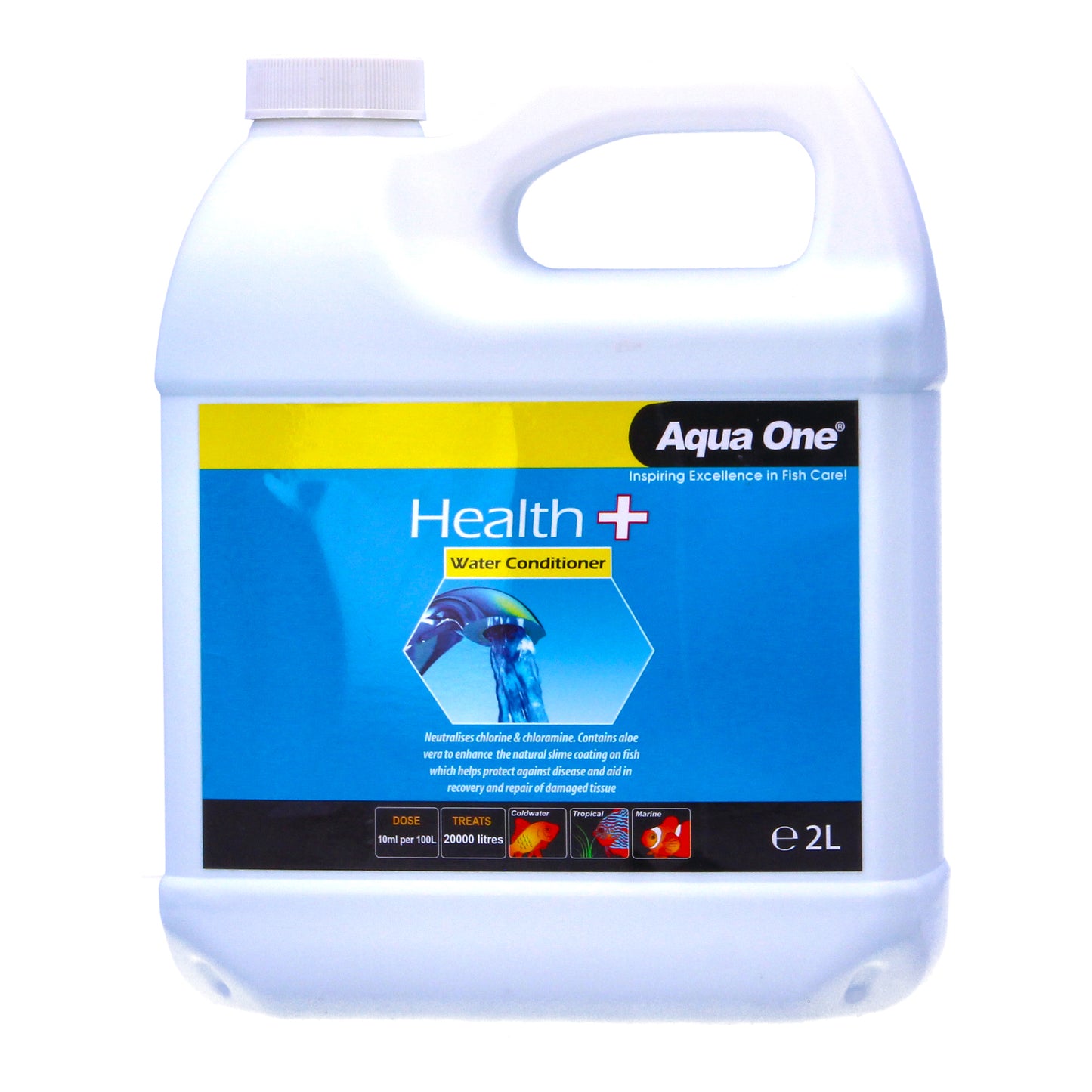 Aqua One Health Plus 2L - Aquarium Water Conditioner