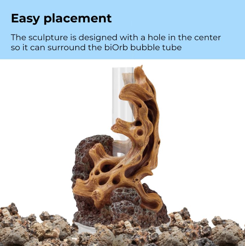 Oase biOrb Wood on Stone Sculpture Aquarium Decor