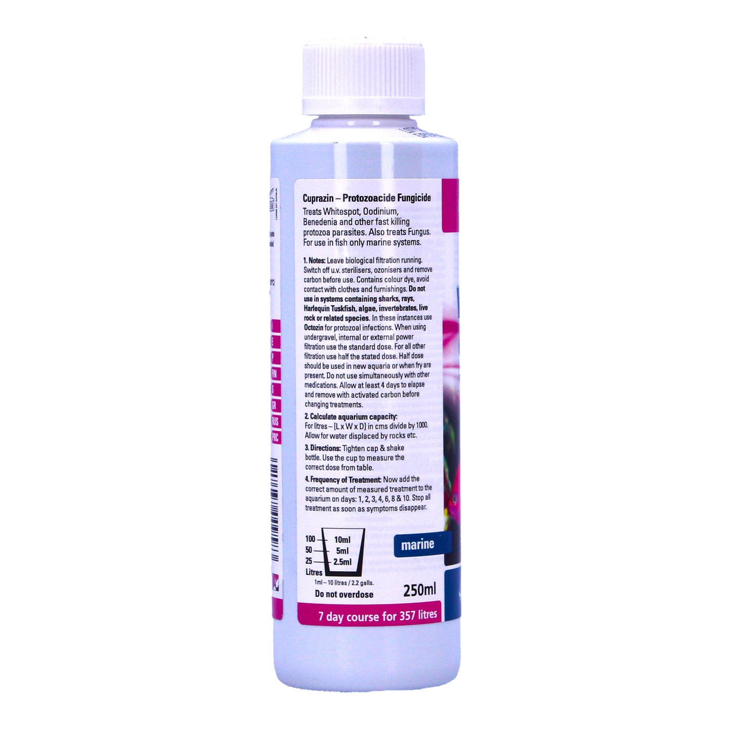 WATERLIFE CUPRAZIN 250ML MARINE WHITESPOT TREATMENT