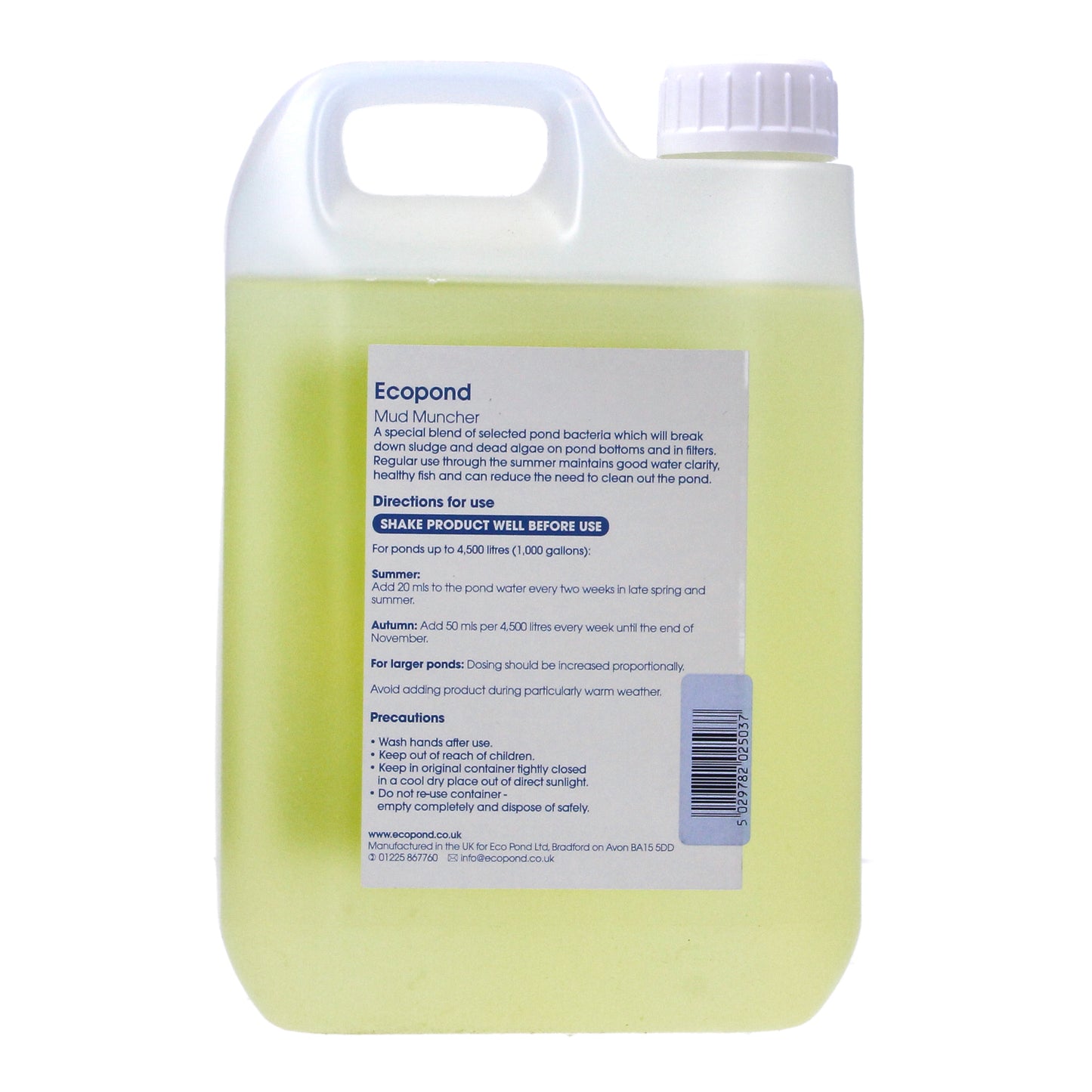 EcoPond Mud Muncher Sludge Buster Pond Water Treatment