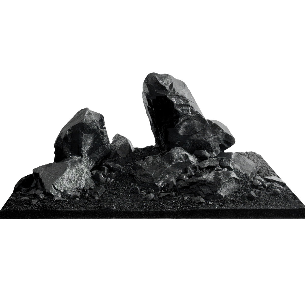 Fluval Black Basalt Stone Rock Aquarium Aquascaper Kit Decoration