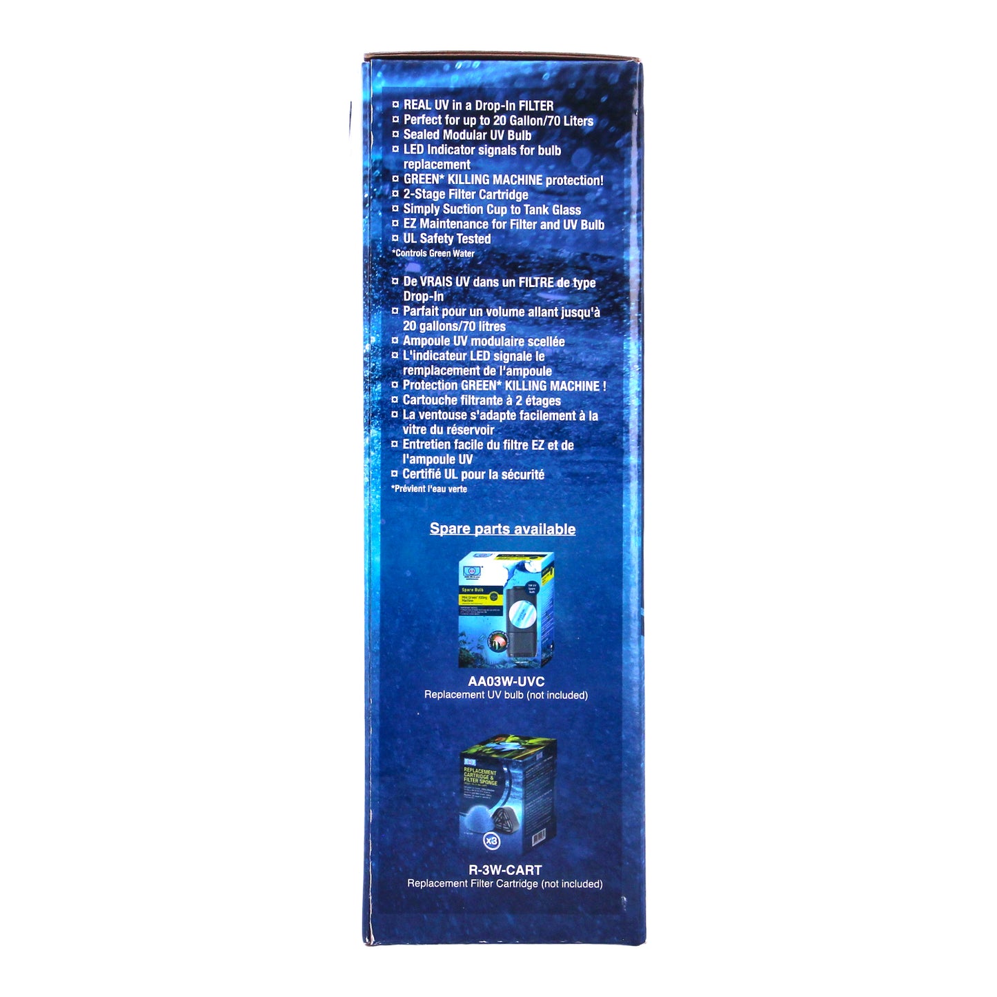AA AAUV 3W Green Killing Machine Replacement Filter