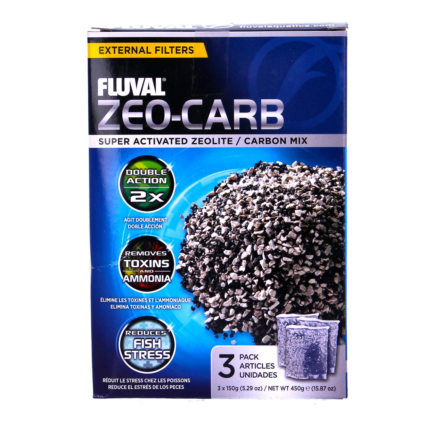 Fluval Zeo-Carb Media 450g