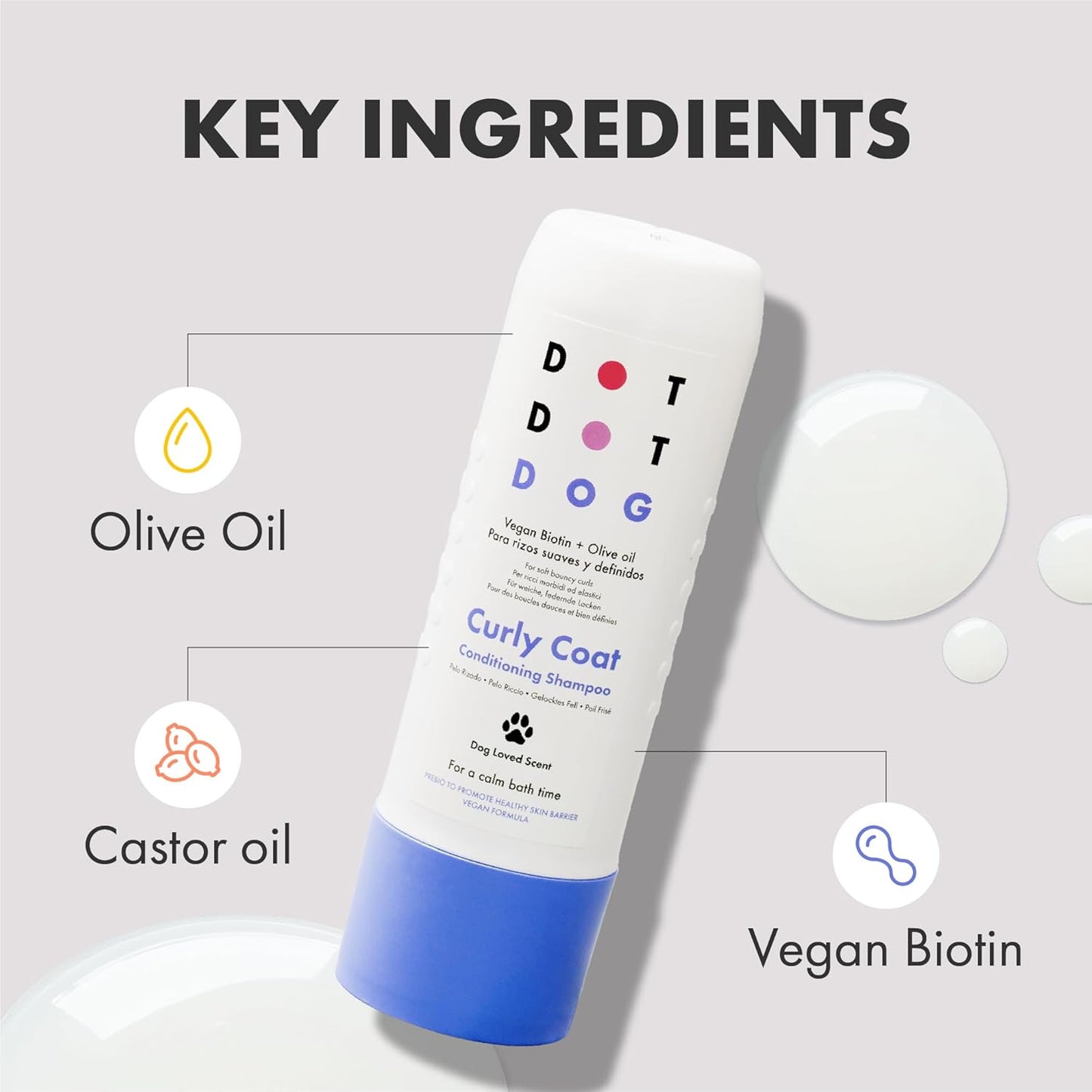 Dot Dot Pet Hypoallergenic Calming Sensitive Skin Safe Dog Shampoo