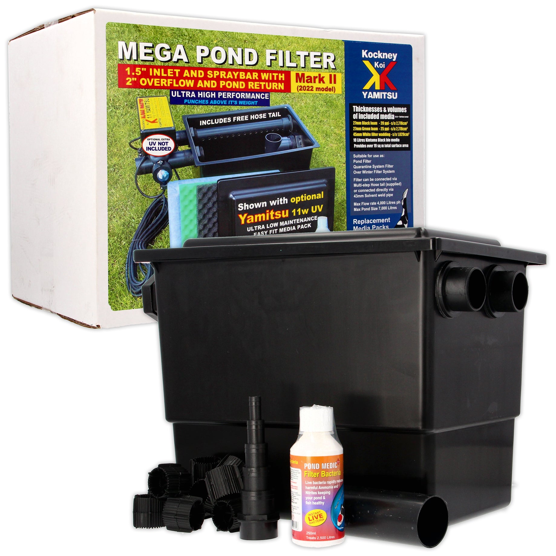 Kockney Koi Mega Filter | Pond 3000L