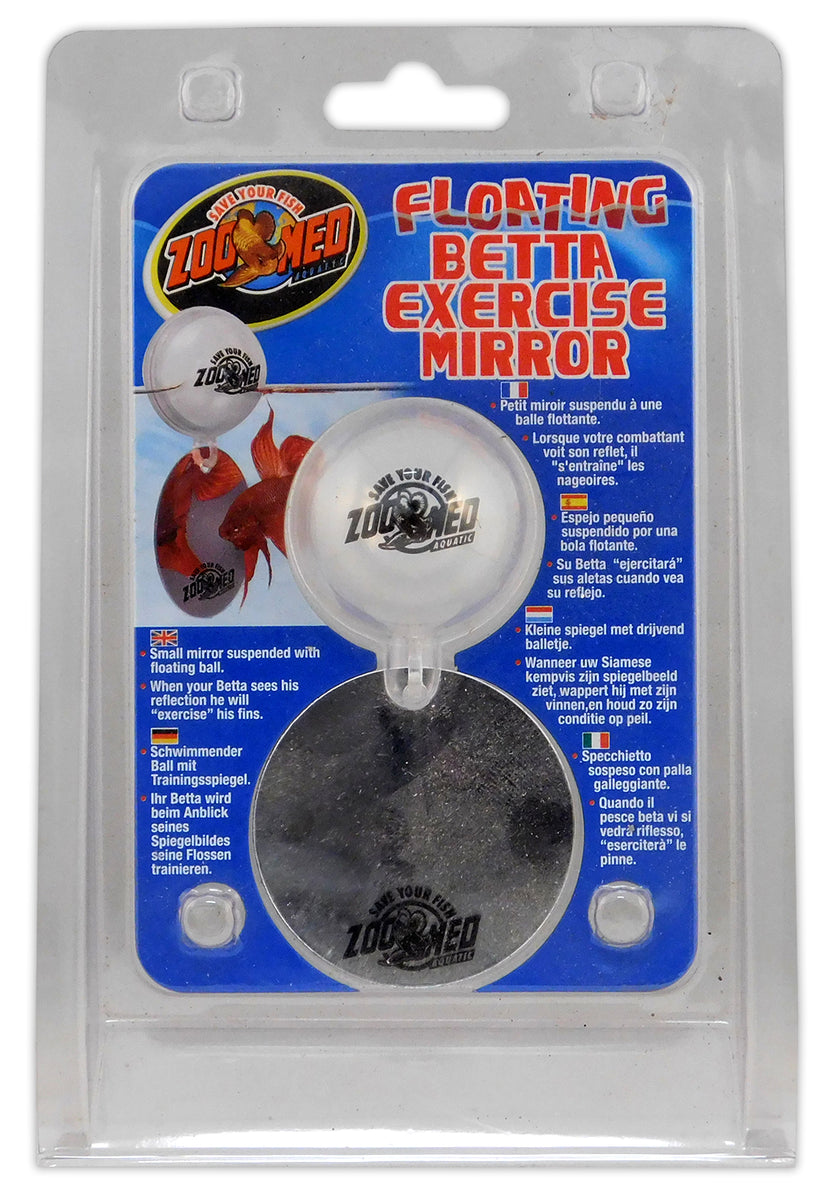 ZooMed Betta Floating Exercise Mirror From Aquacadabra