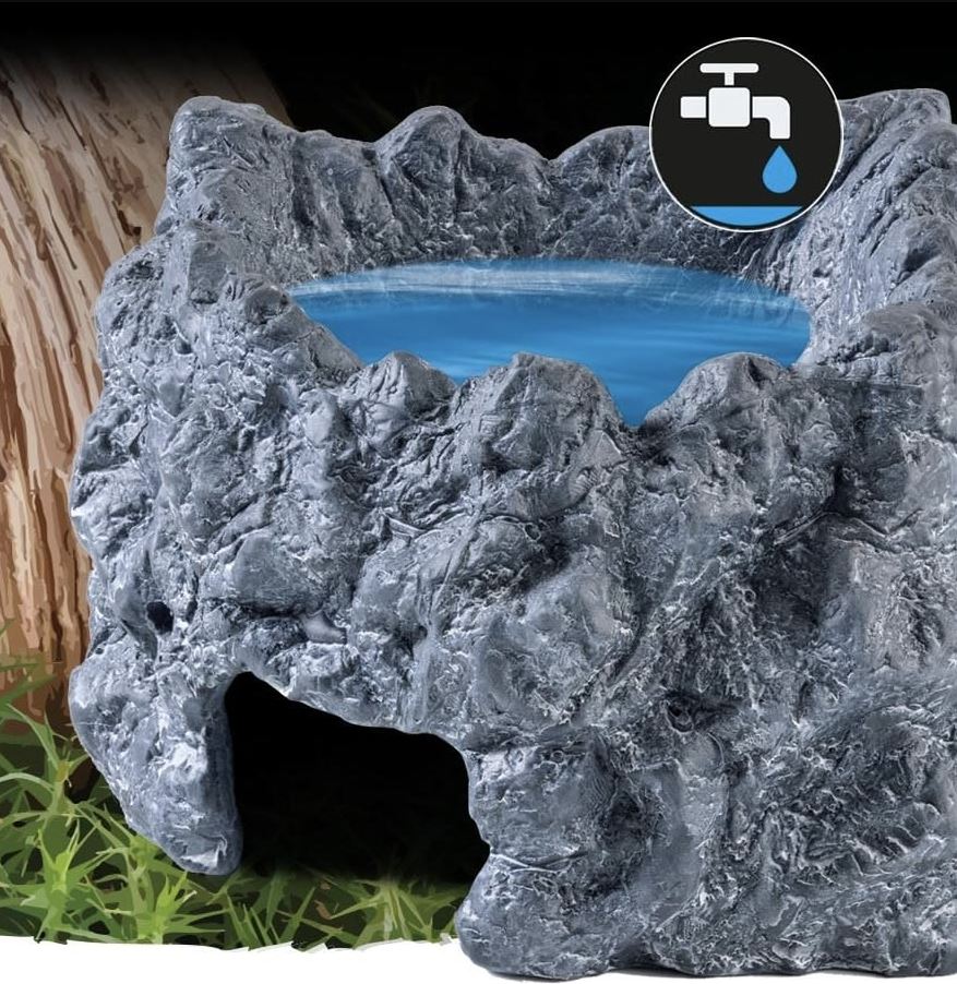 Exo Terra Moisture Ceramic Corner Reptile Home