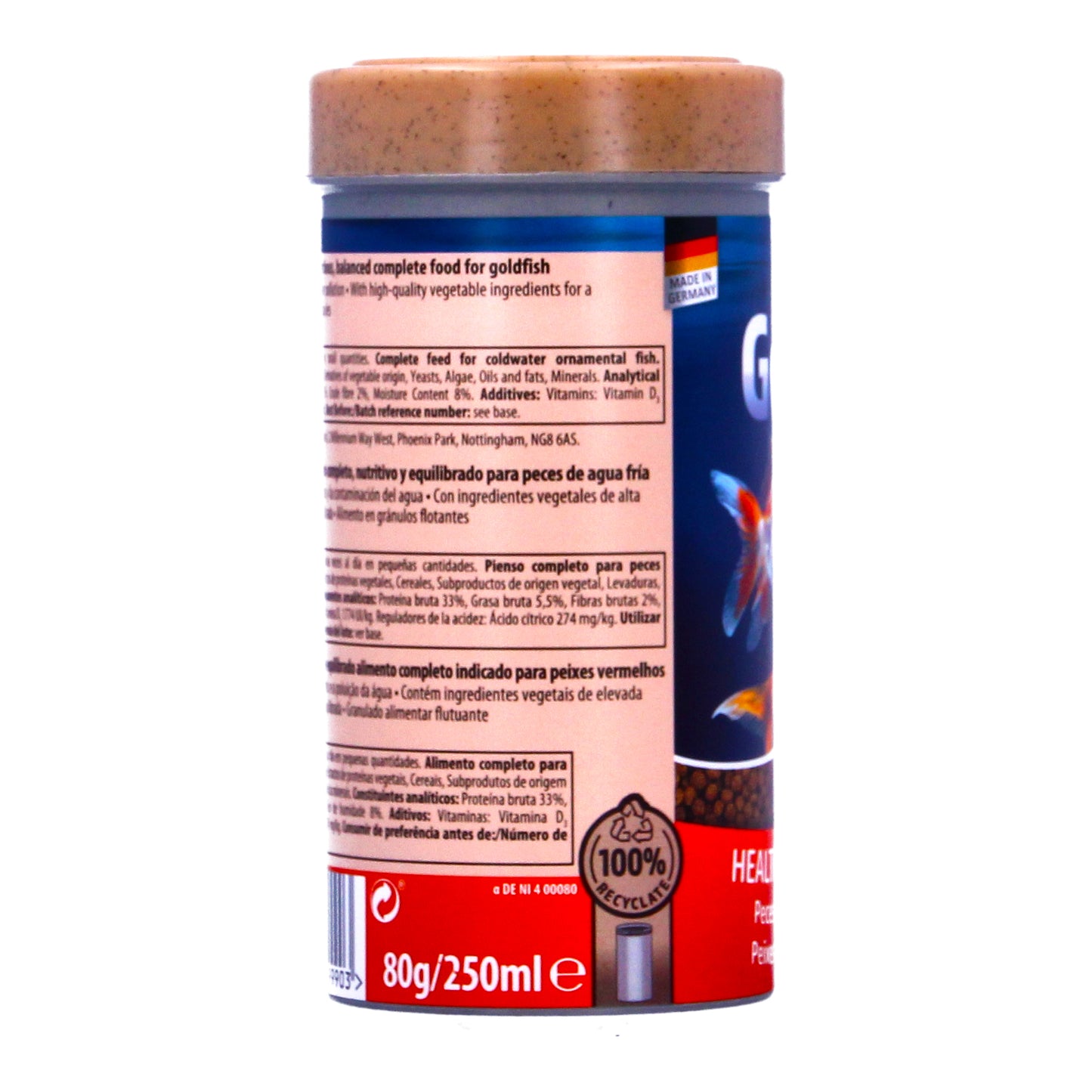 Tetra Goldfish Granules 80g - T3011