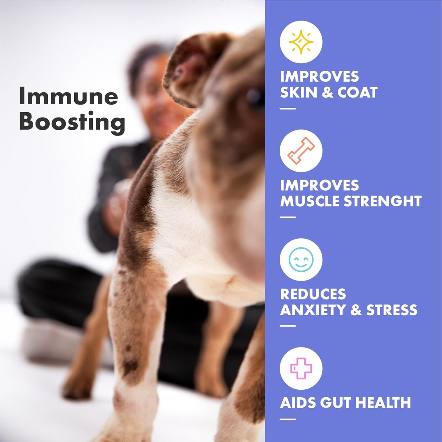 DotDotPet Daily Pet Supplements for Dogs & Cats – Collagen, Plasma, Vitamins