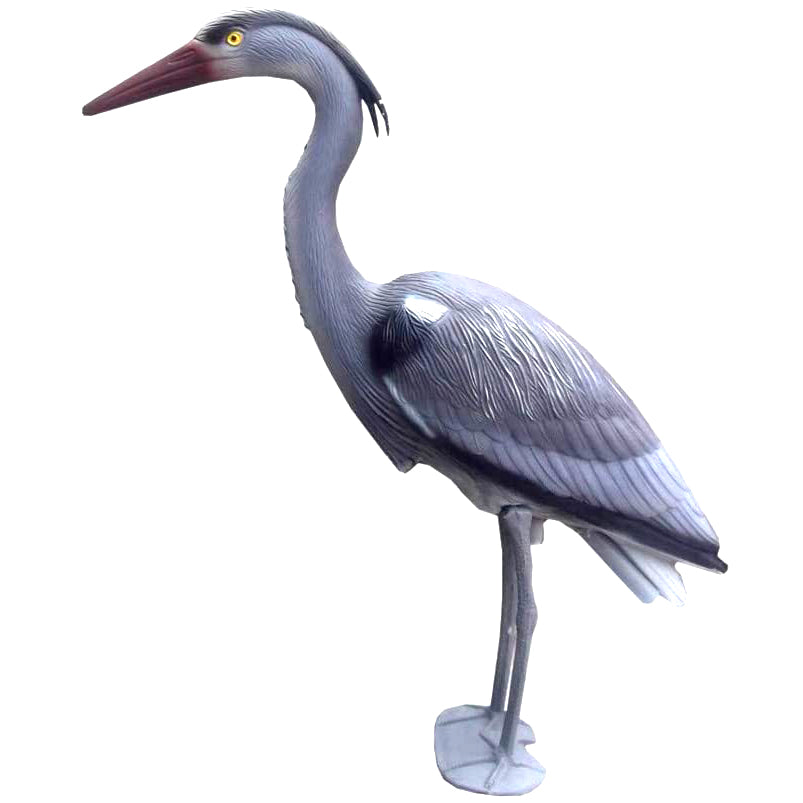 Bermuda Heron Pond Ornaments Bird Deterrent Decoration Protect Fish Koi Garden
