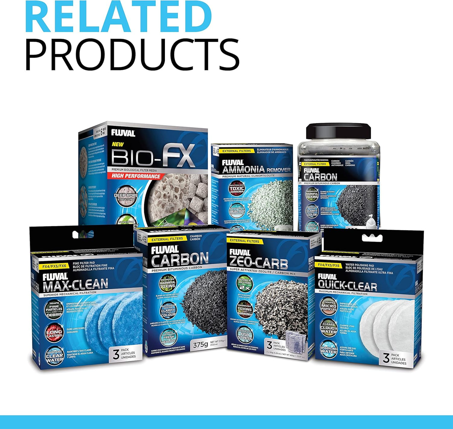 Fluval FX5 Filter Foam (x 3) - A228