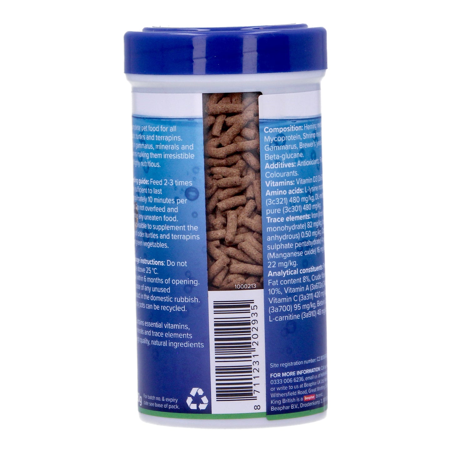 King British Turtle & Terrapin Food Sticks 90g