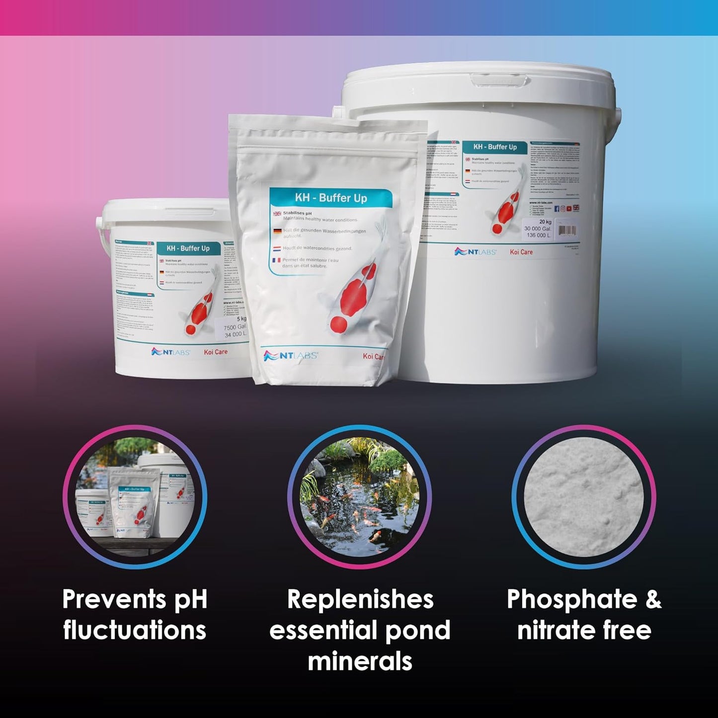 NT Labs Buffer KH Up Healthy Pond Condition