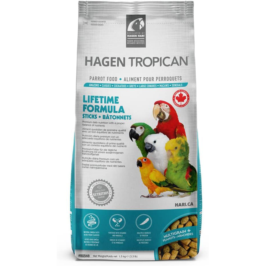 Hari Tropican Parrot Lifetime Stick Food