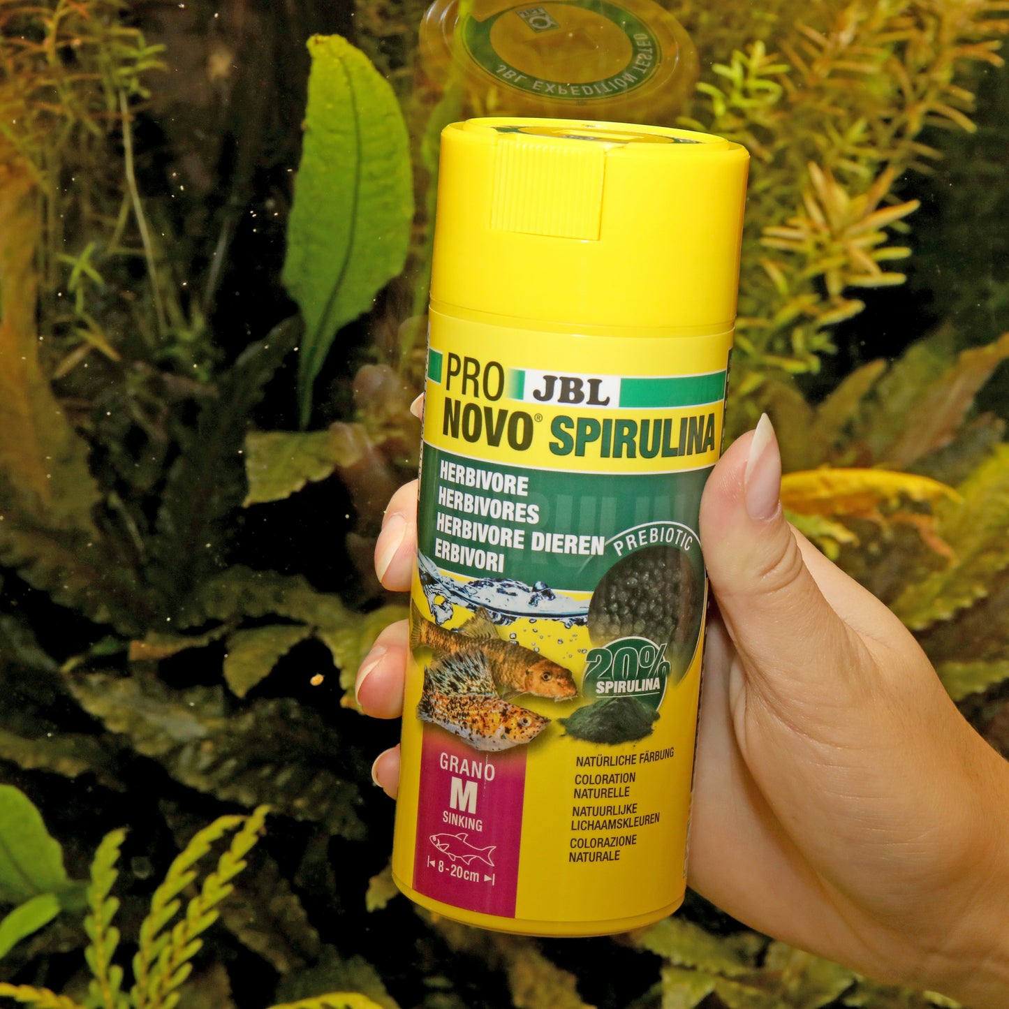 JBL Pro Novo Spirulina Grano M 250ml