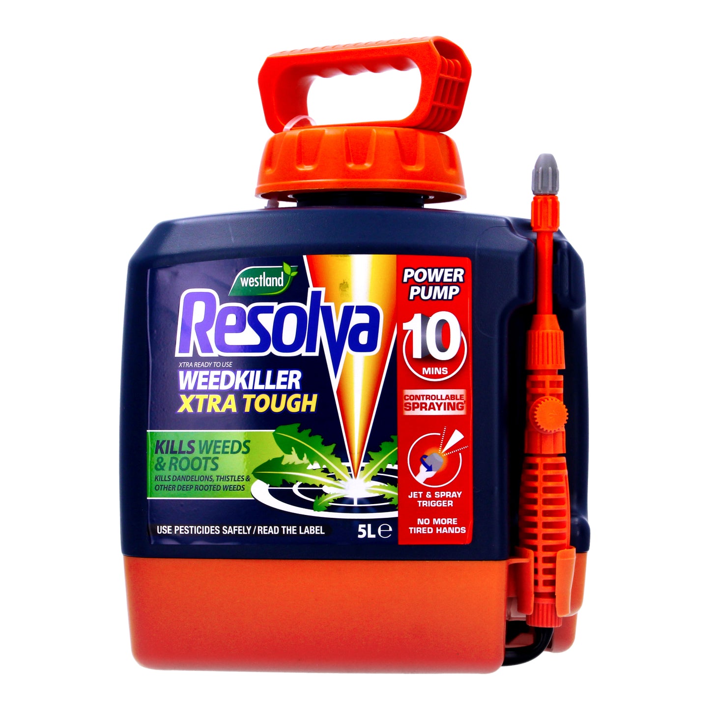 Resolva Xtra Tough Weedkiller 5L Power Pump (Xtra RTU)