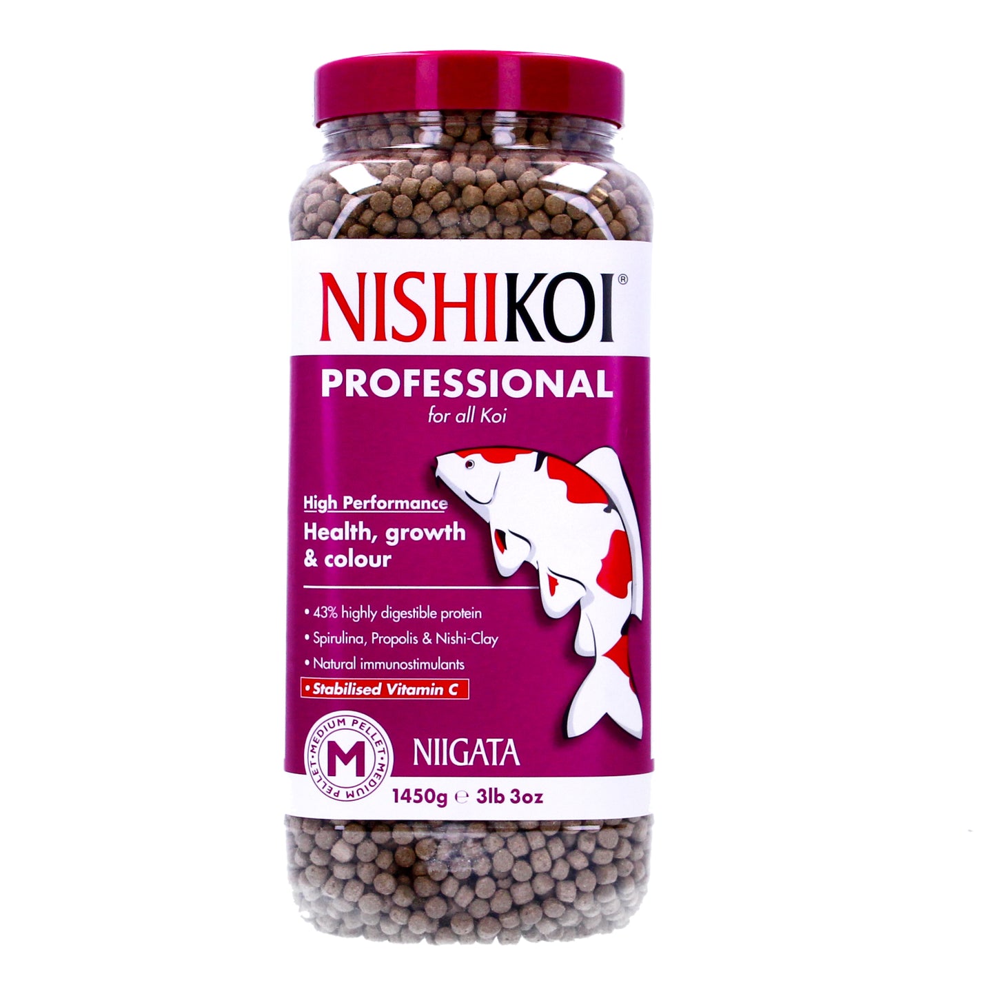 Nishikoi Niigata Medium Pellet 1450g