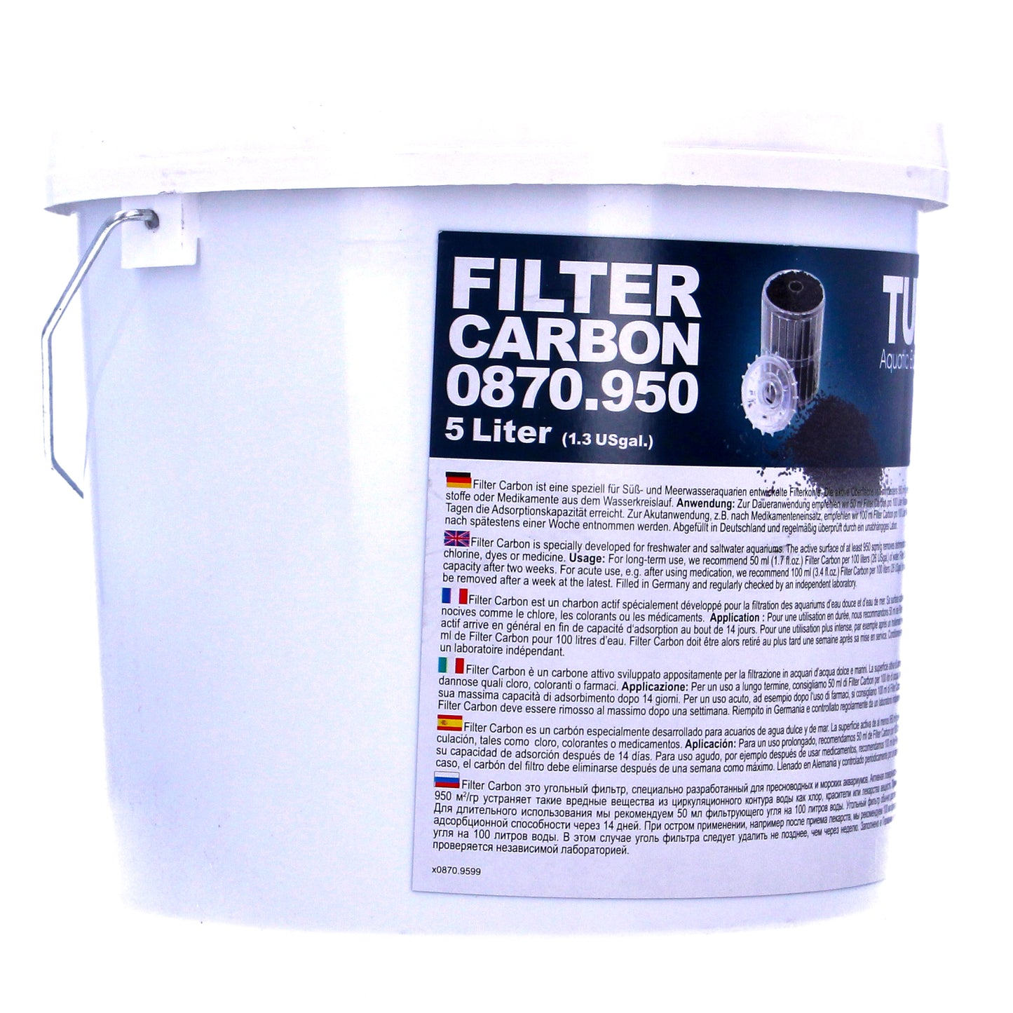 Tunze Filter Carbon 5lt Bucket - 0870.950